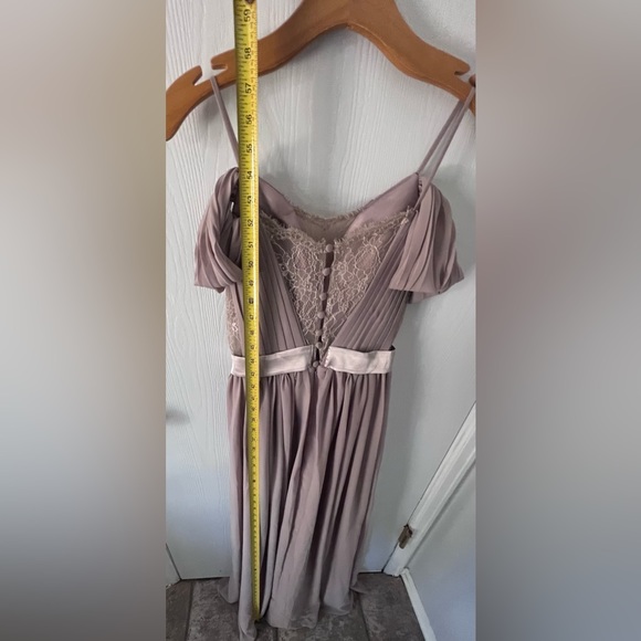 Formal Maxi Dress Spaghetti Strapped & Off the Shoulder Size 4 - Picture 9 of 14